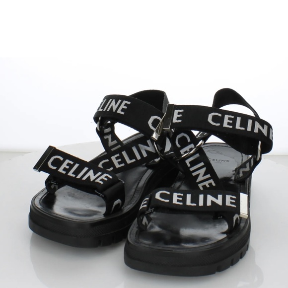 Celine Leo Strappy Dad Sandals - Picture 1 of 6